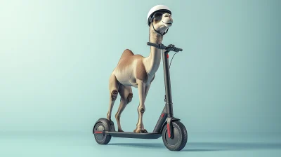 Camel Riding Segway