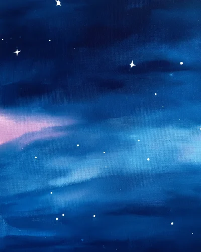 Night Sky Abstract Illustration