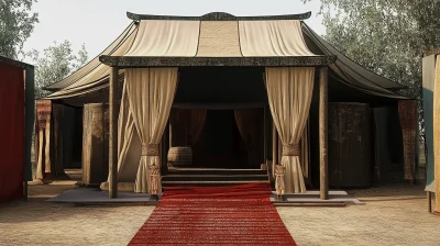 Ancient Chinese Royal Tent