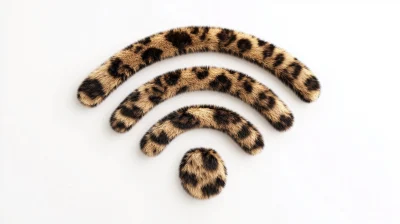 Cheetah Fur Wifi Symbol