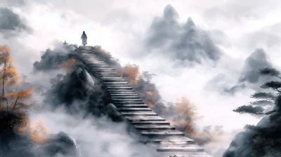 Descent from the Ancient Mountain