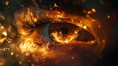 Reflection of Apocalypse in an Eye