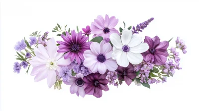 Purple Flower Bouquet