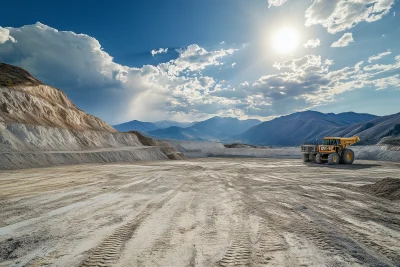 Mining Quarry Landscape