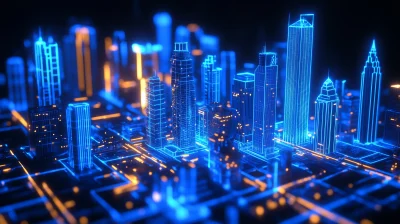 Hologram Cityscape