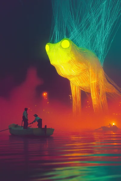 Fluorescent Fishing