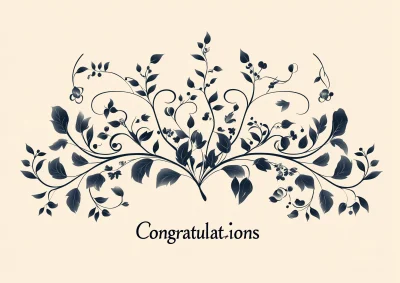 Elegant Congratulations