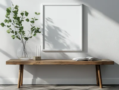 Minimalist Interior Scene