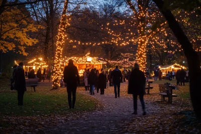 Halloween Evening in the Park