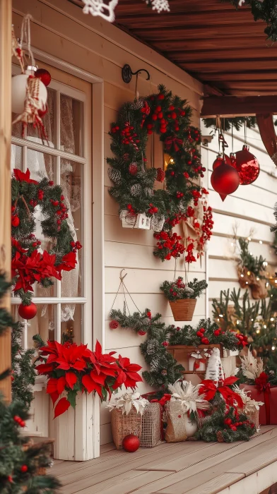 Festive Christmas House