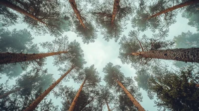 Pine Tree Canopy