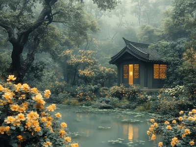 Mysterious Chinese Garden