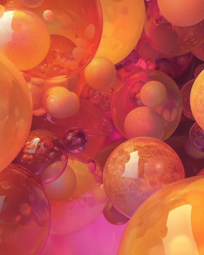 Bubble Abstract Pattern