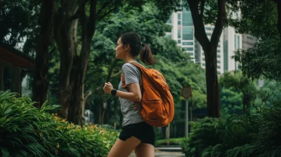 Running in Singapore