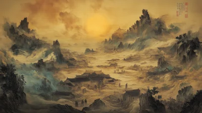 Ancient Chinese Landscape