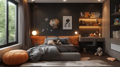 Modern Luxury Kids Bedroom