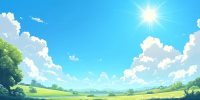 Sunny Day Landscape