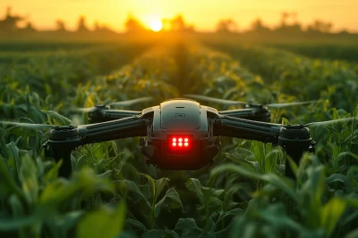 Futuristic Agriculture Drone