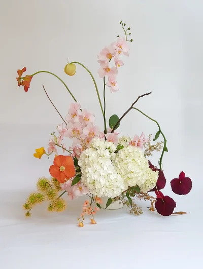 Overflowing Floral Arrangement