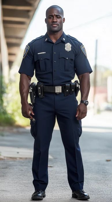 Police Officer in Uniform