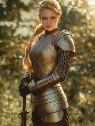 Golden Haired Paladin