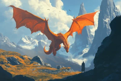 Majestic Dragon Flight