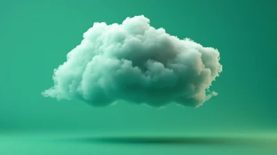 Fluffy Green Cloud