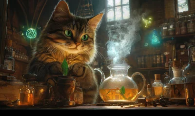 The Alchemist’s Cat