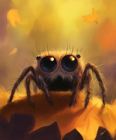 Cute Spider Illustrations