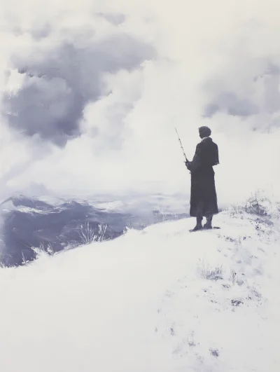 Nobleman on Mount Blanc