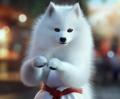 Karate Dog