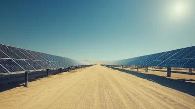 Solar Farms in the Desert