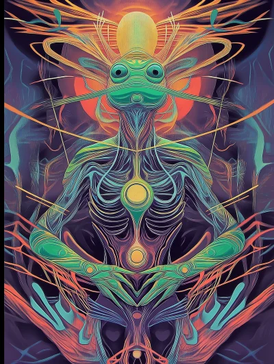 DMT Magical Frogs