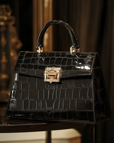 Elegant Black Handbag