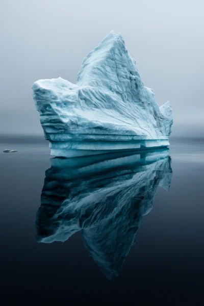 Iceberg in the Ocean