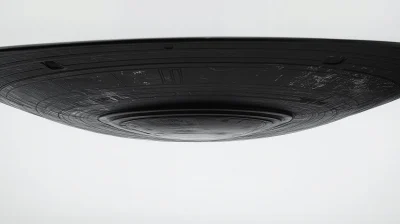 Black UFO Underside View