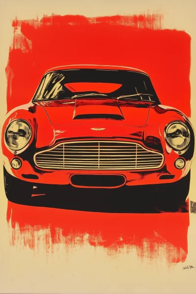 Aston Martin Poster