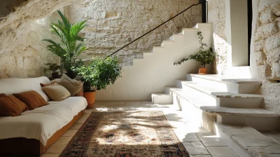 Mediterranean Interior Staircase Ideas