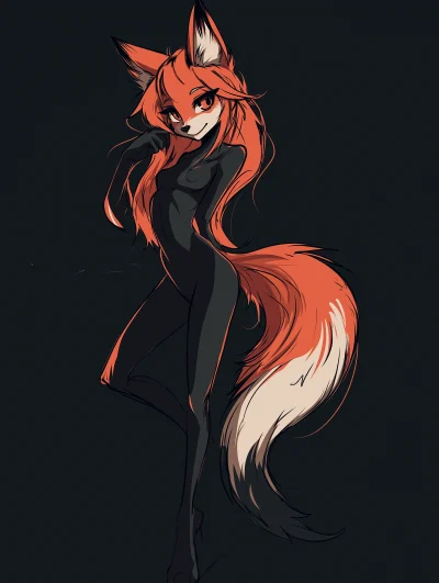 Shy Fox Dancer