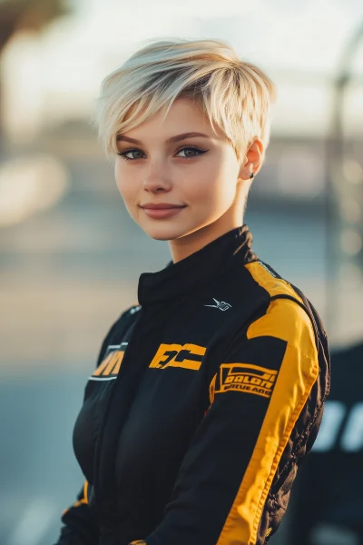 Female Racecar Driver