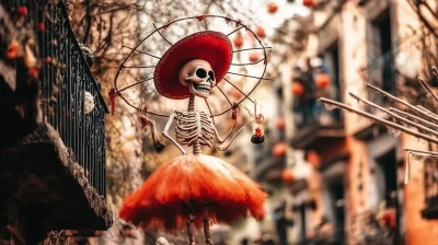 Mariachi Skeleton