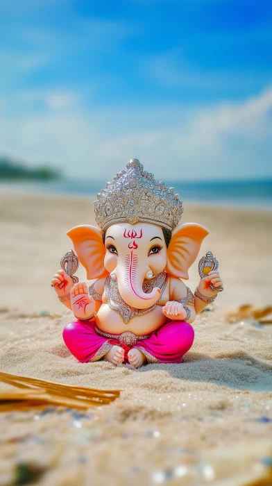 Ganesha on the Beach