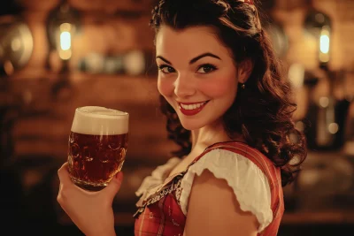 Bavarian Pin Up Girl