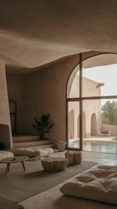 Desert Villa Living Room