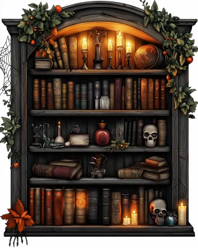 Witch’s Library Tapestry