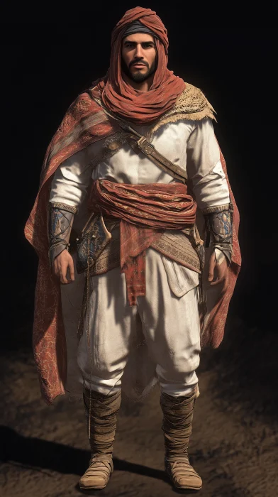 Medieval Arabian Wizard