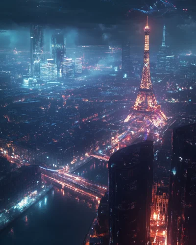 Dystopian Paris 2150