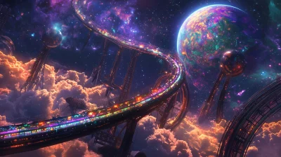 Magic Space Rollercoaster