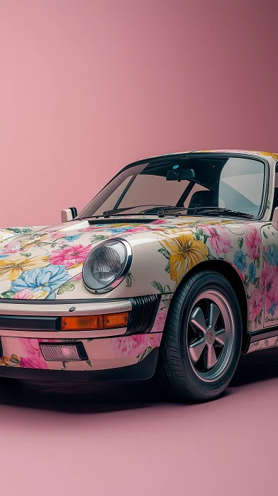 Floral Porsche