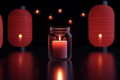 Serene Candlelight